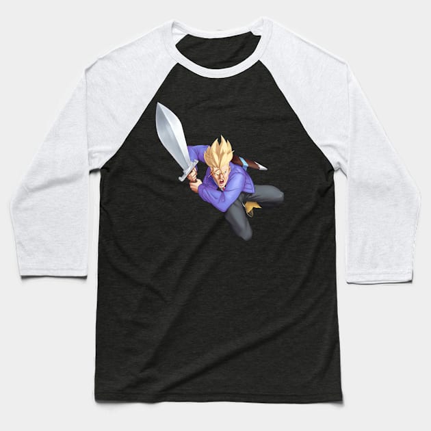 Trunks Baseball T-Shirt by Vlader